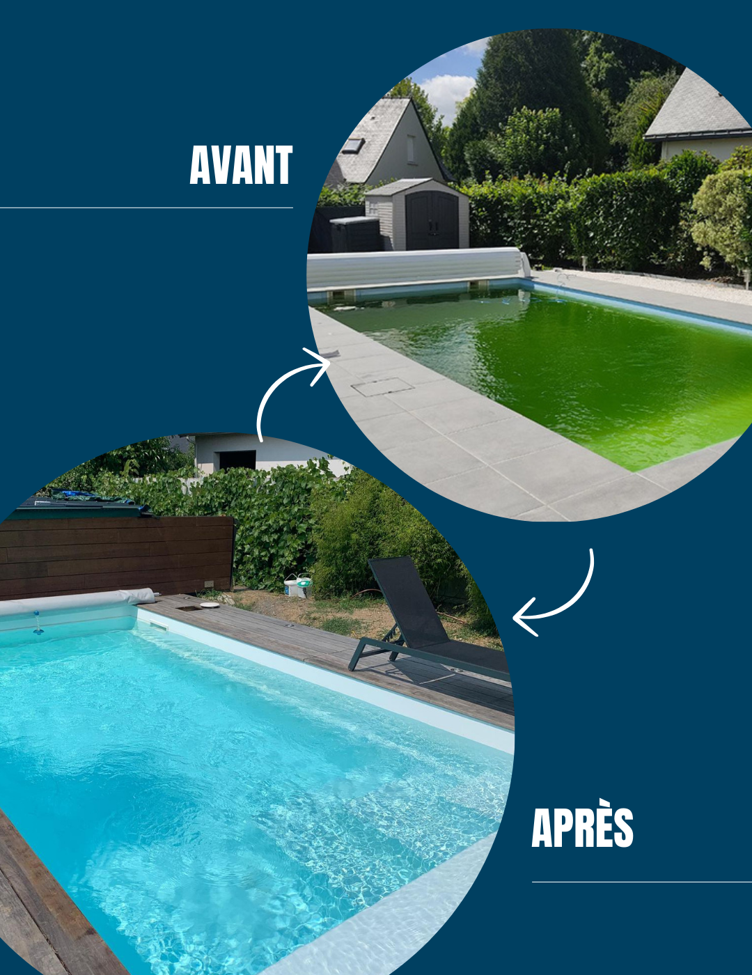 Tarifs d'entretien piscine Eau Claire Piscine